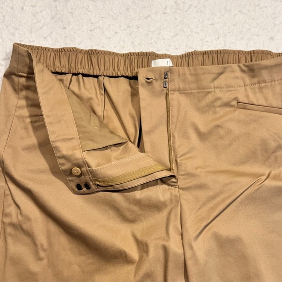 J Jill Chino Pants Khakis Elastic Waist Front Pockets Casual Women's 18 38x28 - Picture 8 of 14